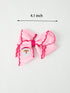 christmas-santa-claus-pink-bow-4-1-inch-hairpin-Sophia's Style--2